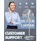 Iliving Silver 30 in. Pedestal Washdown Fan, 9600 CFM, 1/3 HP, Single Phase 115/230V ILG8WD30-2P - alternate 2